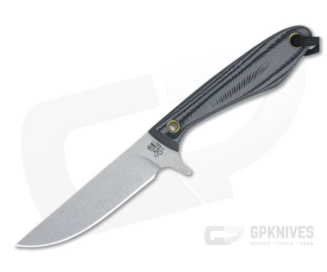 Smith & Sons Spur AEB-L Gray and Black G10 EDC Fixed Blade 1 Smith & Sons Spur AEB-L Gray and Black G10 EDC Fixed Blade