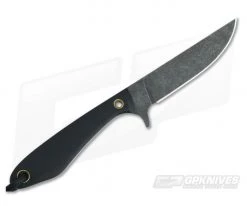Smith & Sons Spur Darkened 1095 Black Canvas Micarta EDC Fixed Blade -Camping Knives best sale spur bm 3
