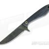 Smith & Sons Spur Original Patina 1095 Shadetree Denim Canvas Micarta EDC Fixed Blade 03