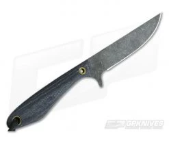 Smith & Sons Spur Darkened 1095 Shadetree Denim Canvas Micarta EDC Fixed Blade 5 Smith & Sons Spur Darkened 1095 Shadetree Denim Canvas Micarta EDC Fixed Blade -Camping Knives best sale spur de 3