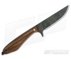 Smith & Sons Spur Original Patina 1095 Diamond Wood EDC Fixed Blade -Camping Knives best sale spur dw op 3