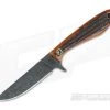 Smith & Sons Spur Darkened 1095 Amber Jigged Bone EDC Fixed Blade