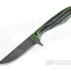 Smith & Sons Spur Original Patina 1095 Green Jigged Bone EDC Fixed Blade