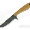 Smith & Sons Spur Original Patina 1095 Natural Canvas Micarta EDC Fixed Blade #2