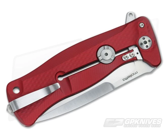 LionSteel SR-11 Aluminum Red Integral Flipper Sleipner SR11A RS 2 LionSteel SR-11 Aluminum Red Integral Flipper Sleipner SR11A RS - Image 2