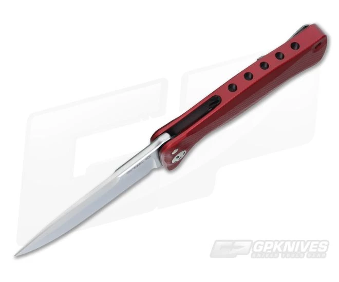 LionSteel SR-11 Aluminum Red Integral Flipper Sleipner SR11A RS 3 LionSteel SR-11 Aluminum Red Integral Flipper Sleipner SR11A RS - Image 3