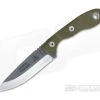 TOPS Knives Scandi Trekker 3.5 Green Canvas Micarta