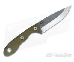 TOPS Knives Scandi Trekker 3.5 Green Canvas Micarta 5 TOPS Knives Scandi Trekker 3.5 Green Canvas Micarta -Camping Knives best sale strek35 3