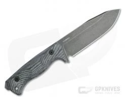 LionSteel T6 Old Black PVD K490 Black Canvas Micarta Fixed Blade Knife -Camping Knives best sale t6b cvb 3