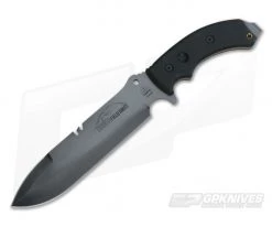 TOPS Knives Tahoma Field Knife Black Canvas Micarta