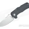 LionSteel TM1 Solid Carbon Fiber Integral Lock Back Folder Sleipner Steel