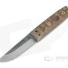 TOPS Knives Tanimboca Puukko Rocky Mountain Tread Tan Canvas Micarta TPUK-01-RMT