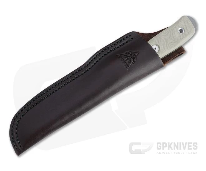 TOPS Knives The Sonoran Tumbled 1095 Tan G10 Fixed Blade Knife TSNRN-01 2 TOPS Knives The Sonoran Tumbled 1095 Tan G10 Fixed Blade Knife TSNRN-01 - Image 2