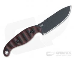 TOPS Viper Scout Red/Black G10 Black 1095 Fixed Blade VPS-R2 -Camping Knives best sale vps r2 3