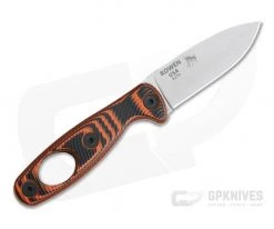 ESEE Xancudo Stonewashed S35VN 3D Orange/Black G10 Handles with Hole Fixed Blade XAN1-006 -Camping Knives best sale xan1 006 3