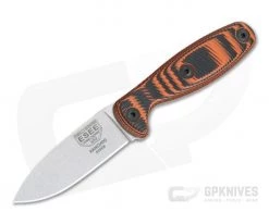 ESEE Xancudo Stonewashed S35VN 3D Orange/Black G10 Handles Fixed Blade XAN2-006