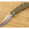 Hinderer Knives XM-24 Bowie Flipper Green G-10